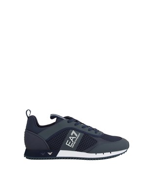 Sneakers uomo blu Emporio Armani in UOMO
