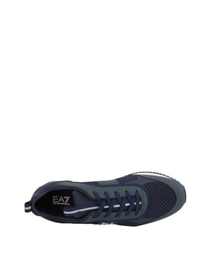Sneakers uomo blu Emporio Armani in UOMO