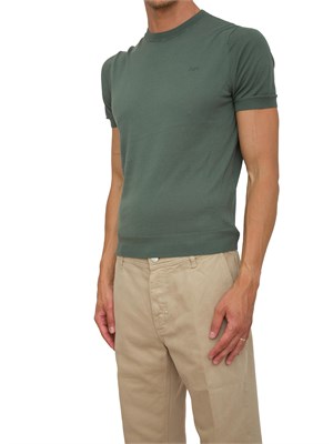 T-shirt in maglia Antony Morato verde in UOMO