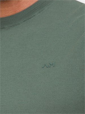 T-shirt in maglia Antony Morato verde in UOMO