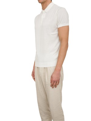 Maglia regular fit in misto cotone con logo stampato in UOMO