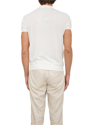 Maglia regular fit in misto cotone con logo stampato in UOMO