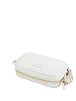 Camera case a tracolla Emporio Armani stampa cervo bianco in DONNA
