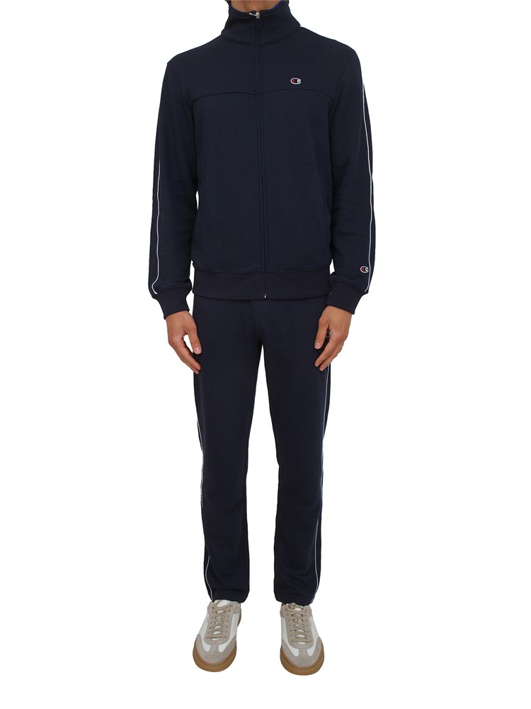 Tuta completa Champion in misto cotone blu