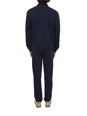 Tuta completa Champion in misto cotone blu in UOMO