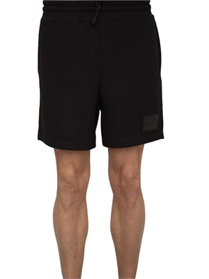 Bermuda sportivo EA7 nero in UOMO