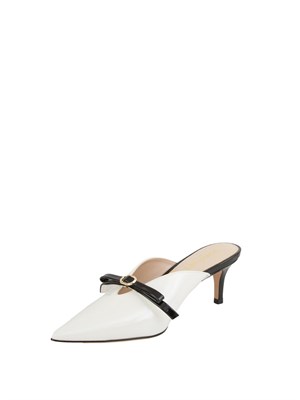 Scarpe mules Twinset  in vernice bianco in DONNA
