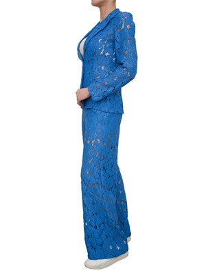 Tailleur in pizzo Emme Marella azzurro in DONNA