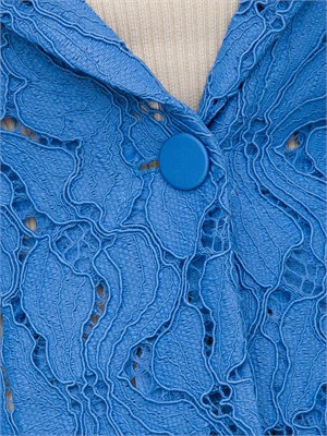 Tailleur in pizzo Emme Marella azzurro in DONNA