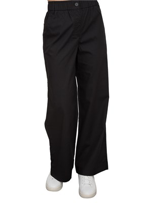 Pantalone gamba diritta Nenette nero in DONNA