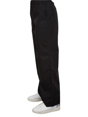 Pantalone gamba diritta Nenette nero in DONNA