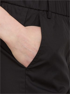 Pantalone gamba diritta Nenette nero in DONNA
