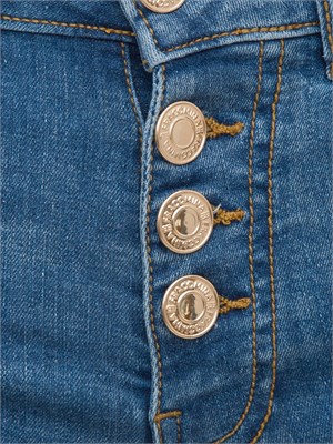 Jeans bootcut in denim Fracomina con lavaggio medio in DONNA