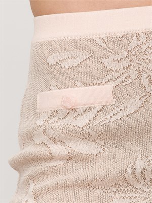 Gonna Fracomina a tubino midi in jacquard floreale in DONNA