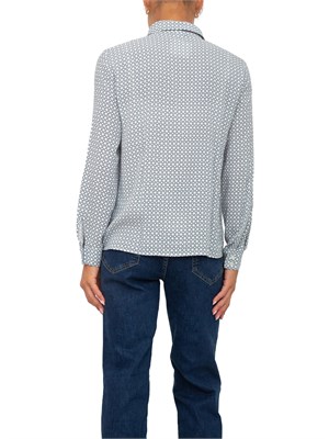 Camicia Emme Marella in viscosa con fantasia geometrica in DONNA
