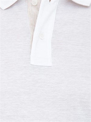 Polo Paul [and] Shark bianco in UOMO