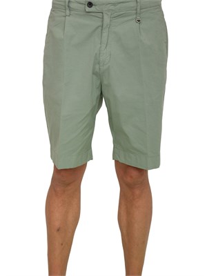 Bermuda uomo Antony Morato in fresco popeline di cotone verde in UOMO