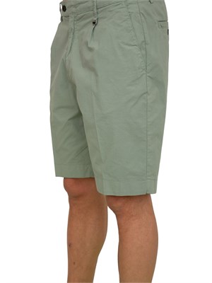 Bermuda uomo Antony Morato in fresco popeline di cotone verde in UOMO