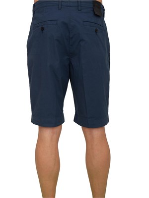 Bermuda uomo Antony Morato in fresco popeline di cotone blu in UOMO