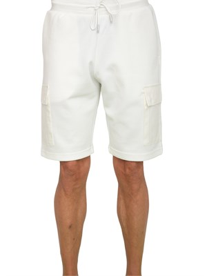 Bermuda uomo Antony Morato in cotone bianco panna con tasconi cargo in UOMO
