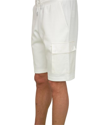 Bermuda uomo Antony Morato in cotone bianco panna con tasconi cargo in UOMO