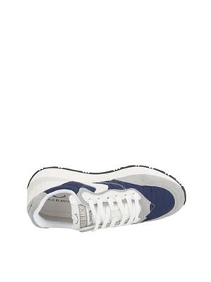 Sneakers Voile Blanche in suede e tessuto tecnico
blu in UOMO