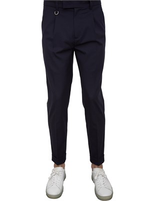 Pantalone chino Paolo Pecora sartoriale con pinces 