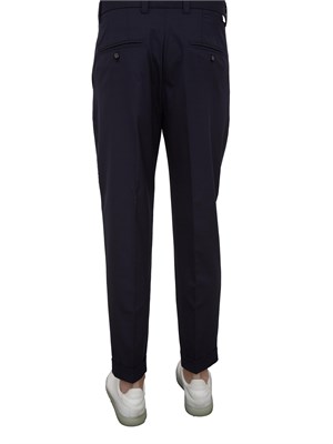 Pantalone chino Paolo Pecora sartoriale con pinces 