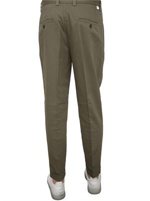 Pantalone chino Paolo pecora sartoriale con pinces 