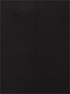 T-shirt in maglia Paolo pecora puro cotone nero in UOMO