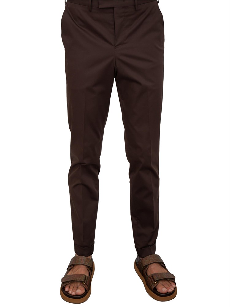 Pantalone PT Torino marroni in cotone