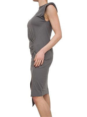 Abito midi in maglia Pinko con spalle imbottite in DONNA