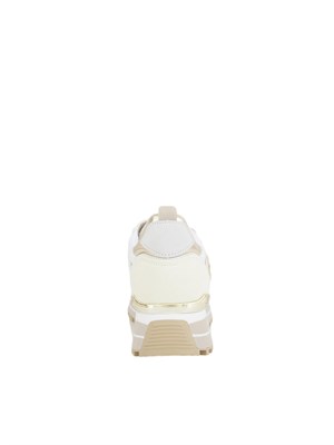 Sneakers platform gialle Liu Jo in suede e mesh in DONNA