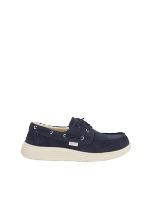 Mocassini Liu Jo uomo in suede blu in UOMO