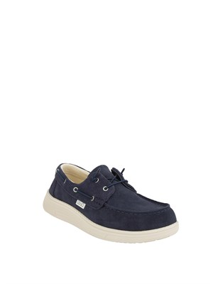 Mocassini Liu Jo uomo in suede blu in UOMO