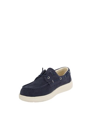 Mocassini Liu Jo uomo in suede blu in UOMO