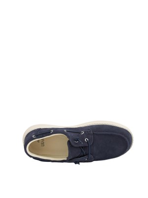 Mocassini Liu Jo uomo in suede blu in UOMO
