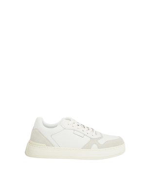 Sneakers Liu Jo uomo in suede bianca in UOMO