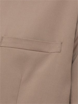 Giacca monopetto A.X. beige con tre tasche in UOMO
