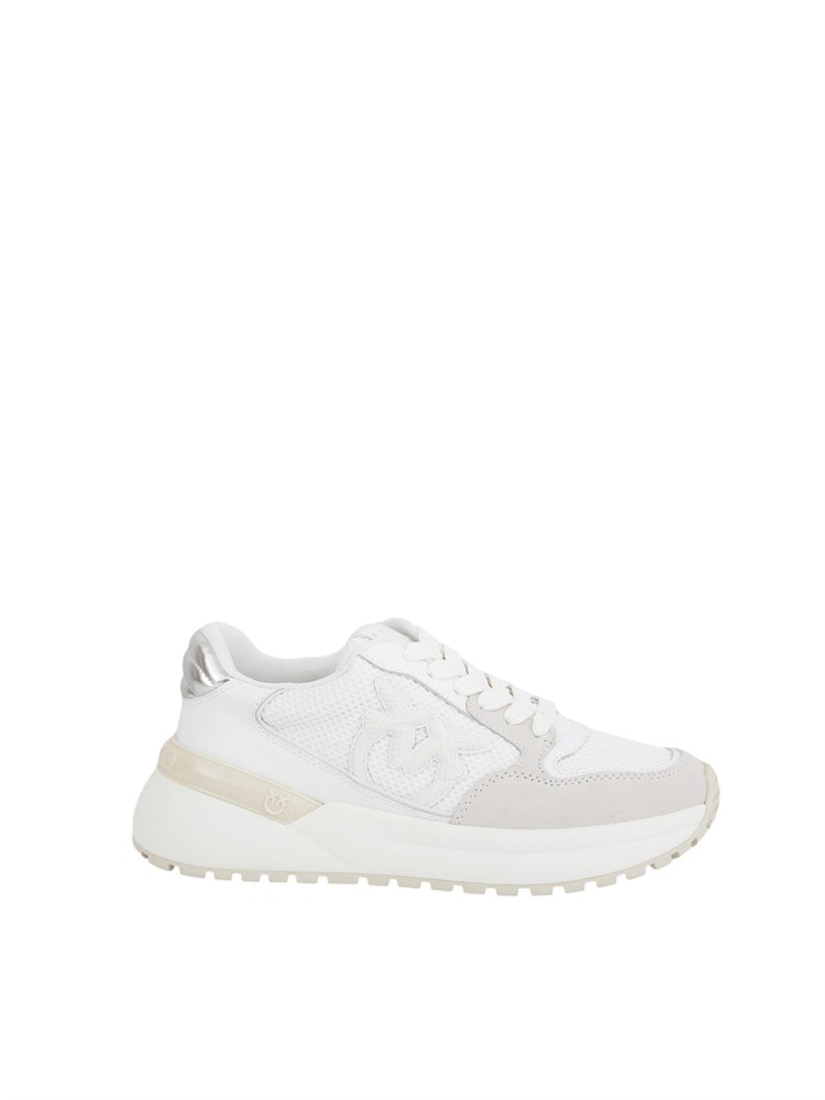 Sneakers Pinko con logo  bianco