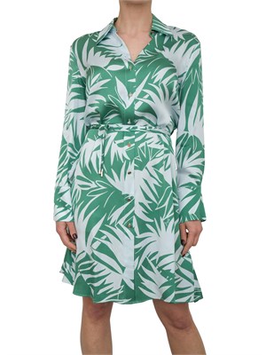 Abito Liu-jo chemisier verde in DONNA