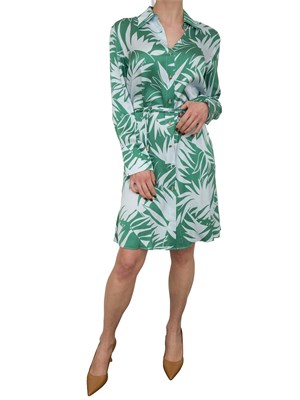 Abito Liu-jo chemisier verde in DONNA