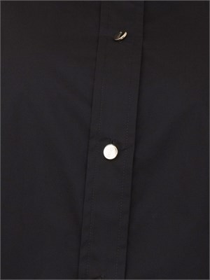 Camicia boxy Liu-jo nero in cotone in DONNA