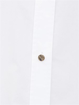 Camicia boxy Liu-jo bianco in cotone in DONNA