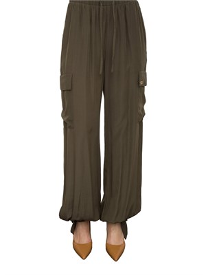 Pantaloni cargo Liu-jo verde in DONNA