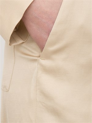 Pantaloni Liu-jo wide leg beige in DONNA
