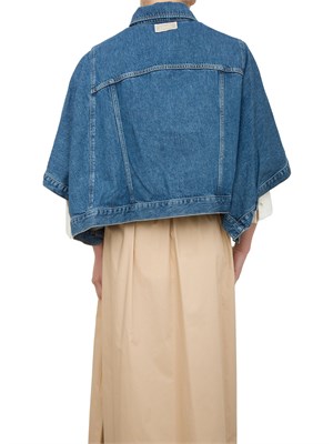 Giubbino Liu-Jo in denim con maniche a kimono in DONNA