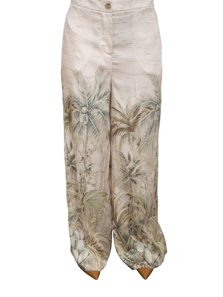 Pantaloni a palazzo Liu-jo in twill stampato