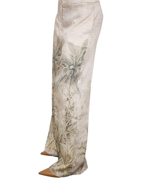 Pantaloni a palazzo Liu-jo in twill stampato in DONNA
