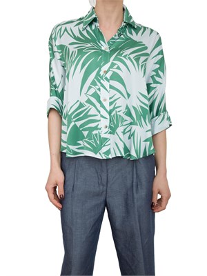 Camicia Liu-Jo fantasia in raso stampato in DONNA
